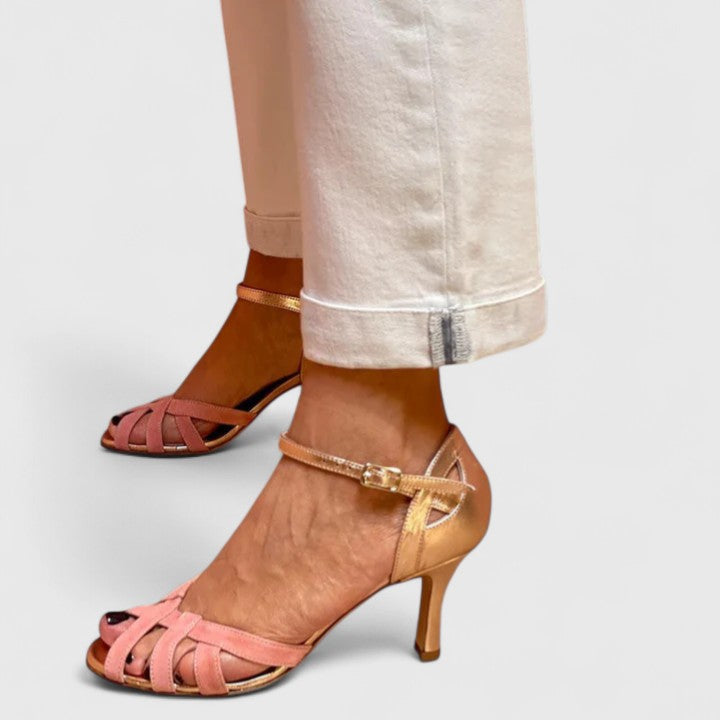 Greta Ulm | Orthopädische Absätze in Rosa