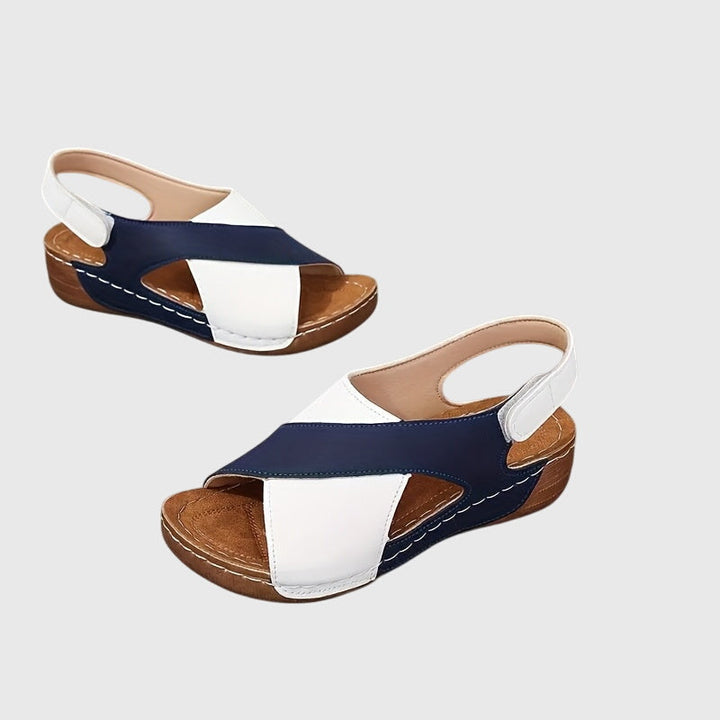 Christiane Konstanz | Bequeme Orthopädische Sandalen in Beige Wildleder