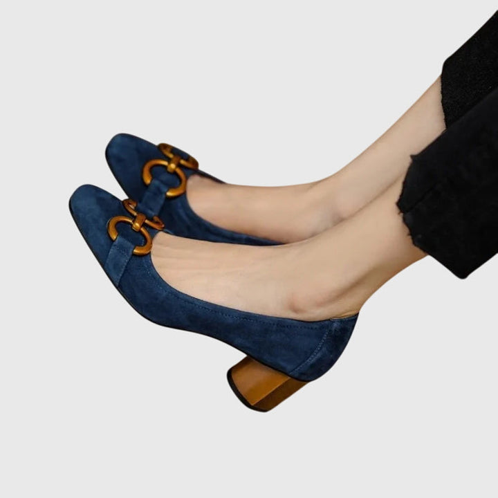 Matilda Bayreuth | Elegante High Heels in Dunkelblau
