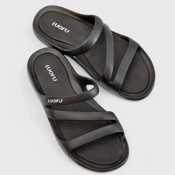 Elise Münster | Bequeme Orthopädische Sandalen in Schwarz