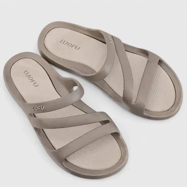 Elise Münster | Bequeme Orthopädische Sandalen in Schwarz