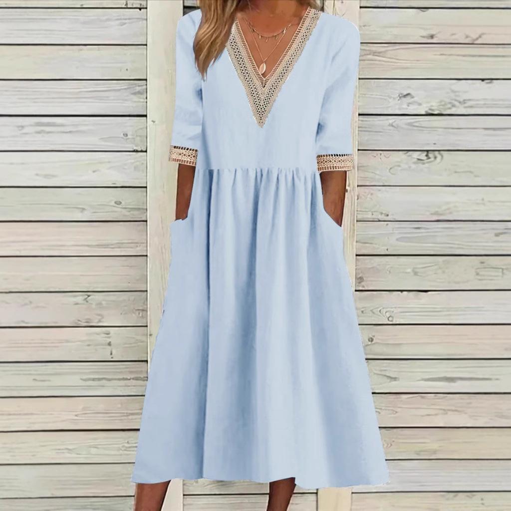 Irmgard Bamberg | Midilange Spitzenkleid