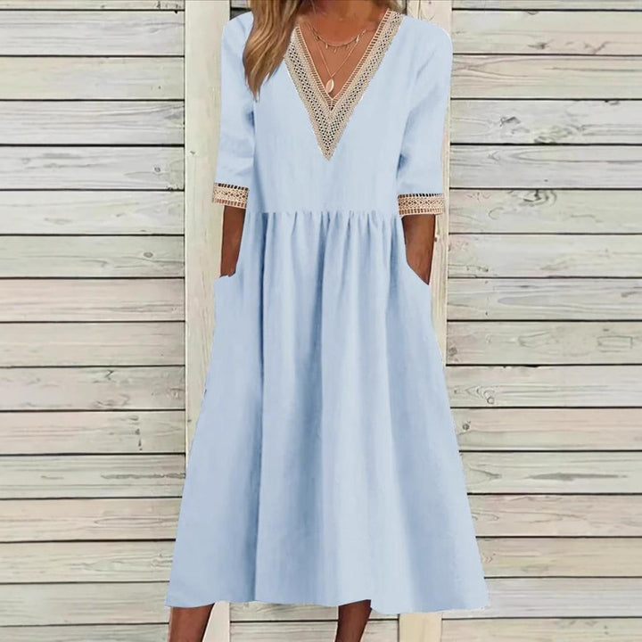 Irmgard Bamberg | Midilange Spitzenkleid