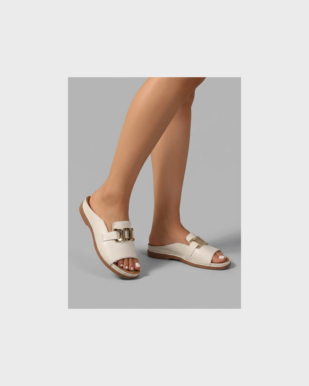 Christiane Aachen | Leichte Slip-On Sandalen
