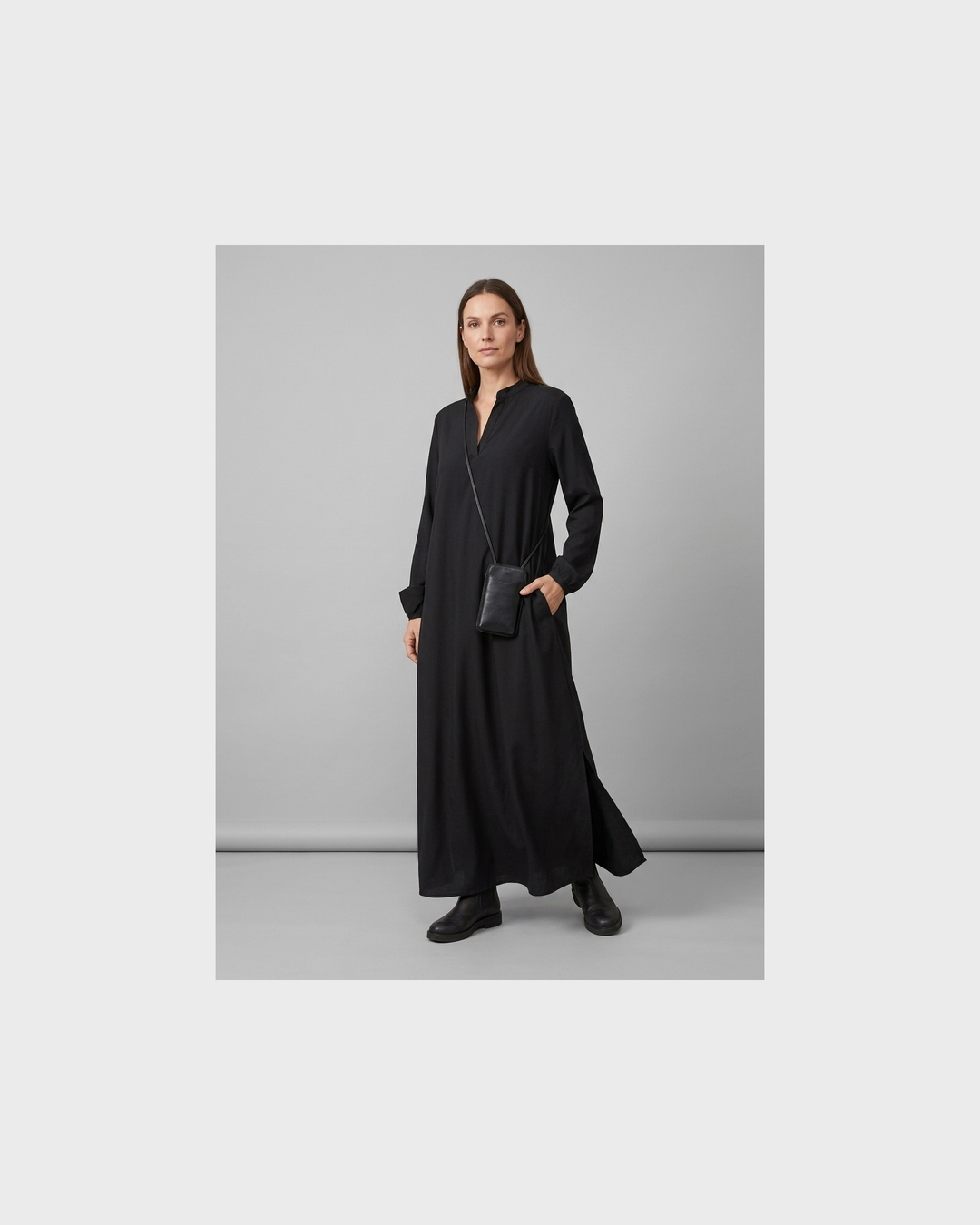 Cornelia Münster | Sylvie  Weit Geschnittenes Maxikleid