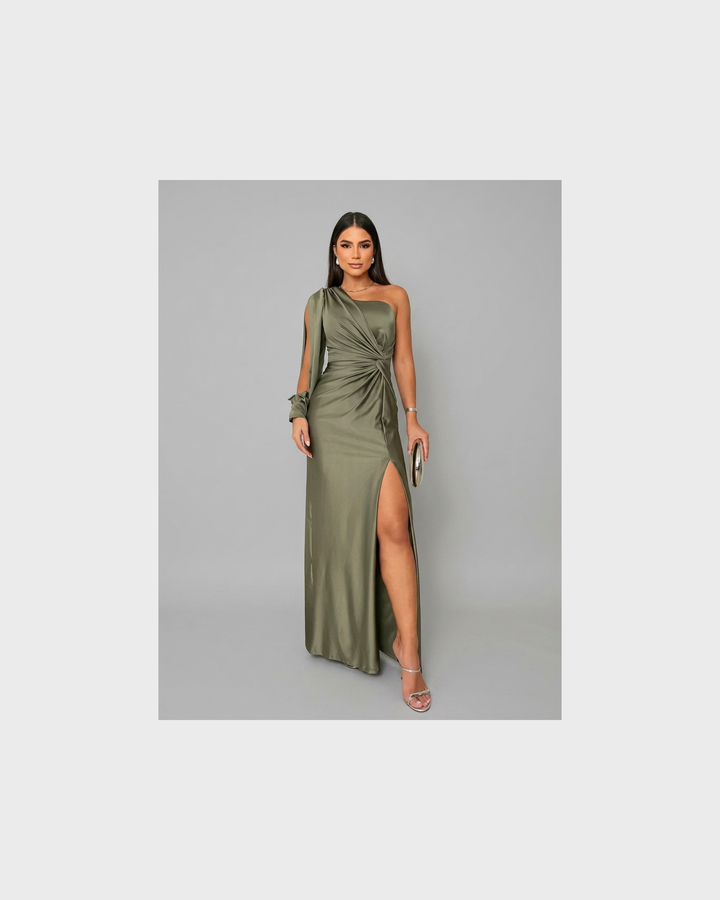 Cornelia Schwerin | Elegantes und Fließendes Maxikleid für Den Abend