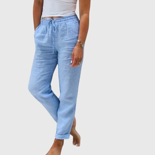 Isolde Quedlinburg | Elegante Hosen für Frauen in Blau