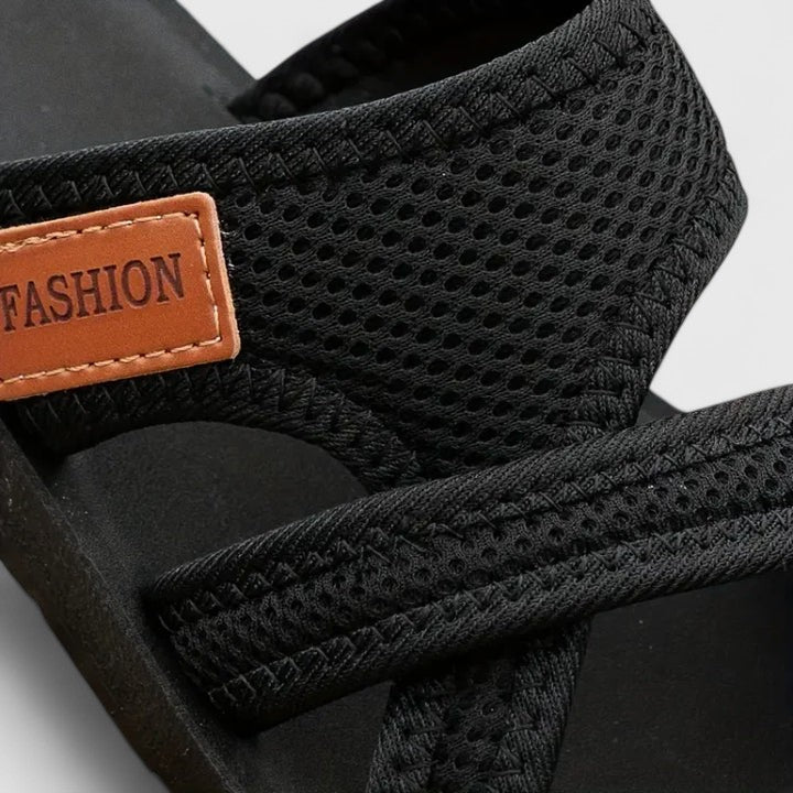 Greta Regensburg | Orthopädische Komfortsandalen in Schwarz
