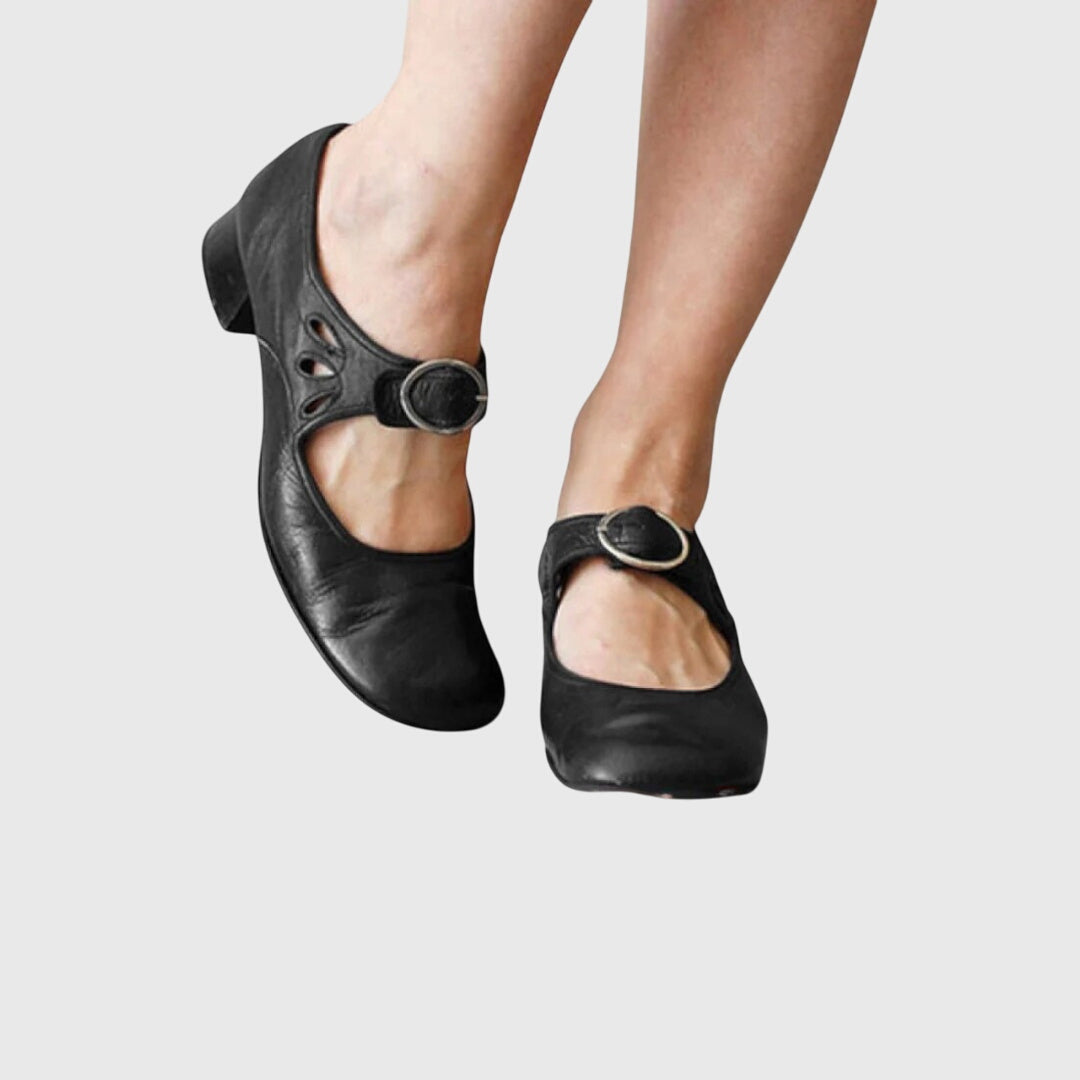 Karolina Coburg | Bequeme Orthopädische Sandalen in Rot