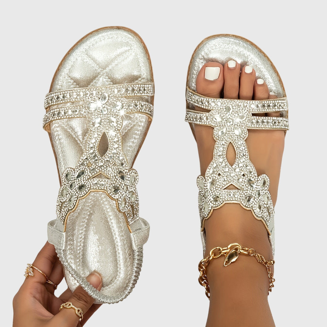 Gudrun Potsdam | Elegante Orthopädische Sandalen in Blau