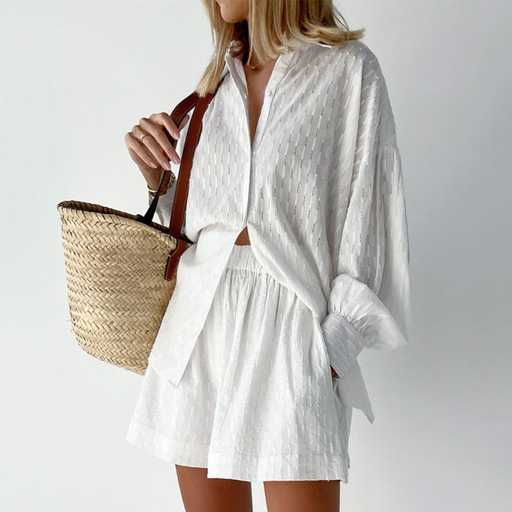 Almut Dresden | Leichtes Hemd und Shorts-Ensemble