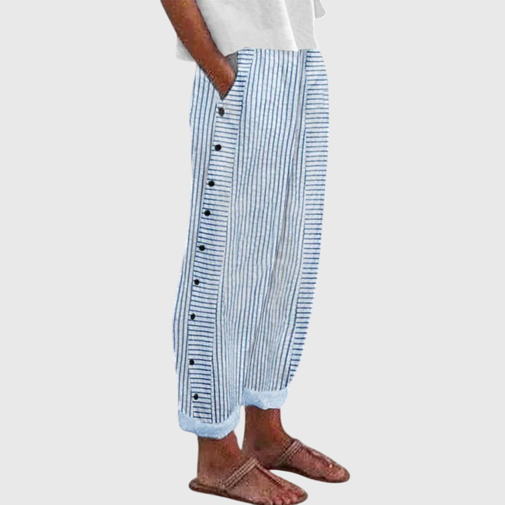 Irmgard Aachen | Elegante Hosen für Frauen in Blau
