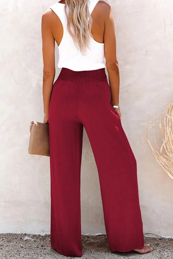 Hildegard Aachen | Hochtaillierte Lockere Hose