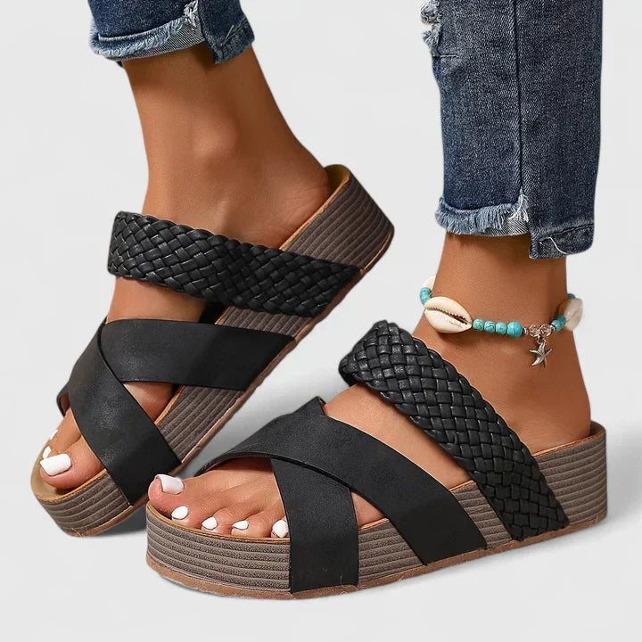 Rosalinde Bautzen | Elegante Orthopädische Sandalen in Braun