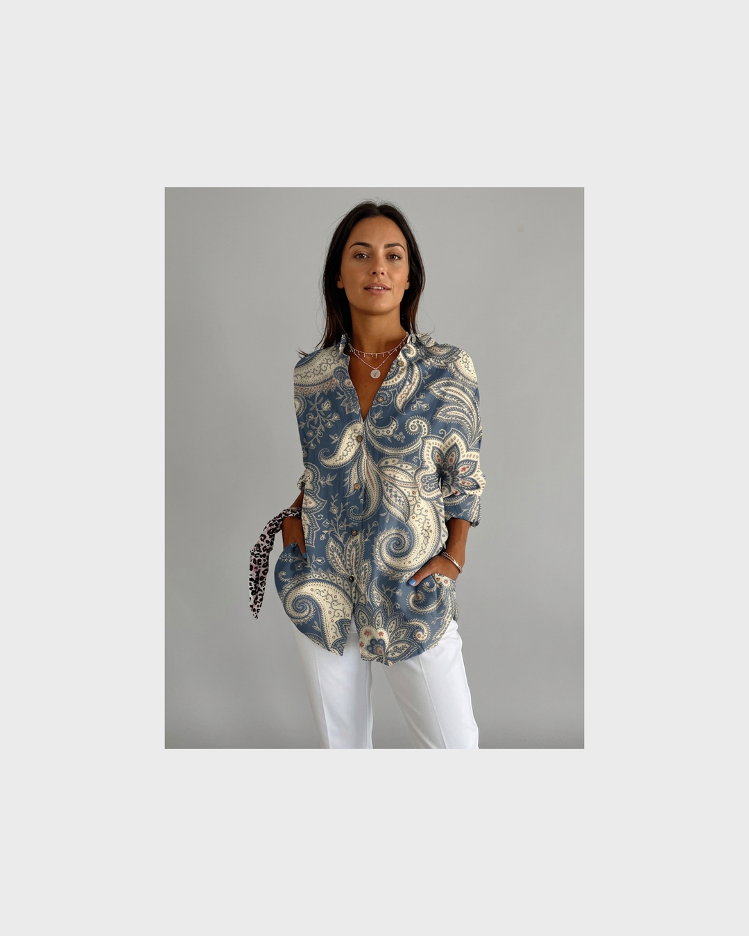 Emma Heidelberg | Leichte und Farbenfrohe Druckbluse