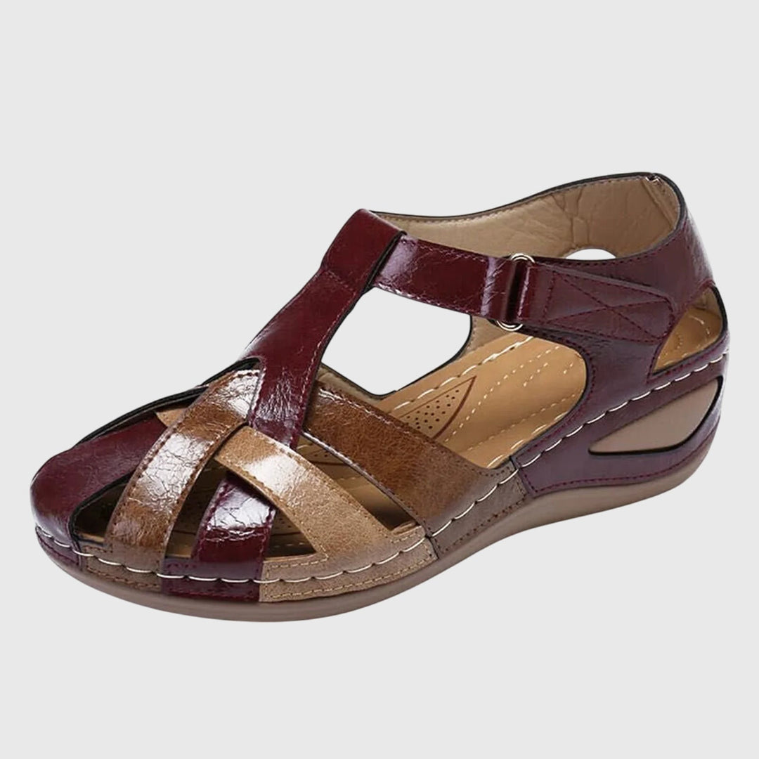 Clara Goslar | Bequeme Orthopädische Sandalen in Grün