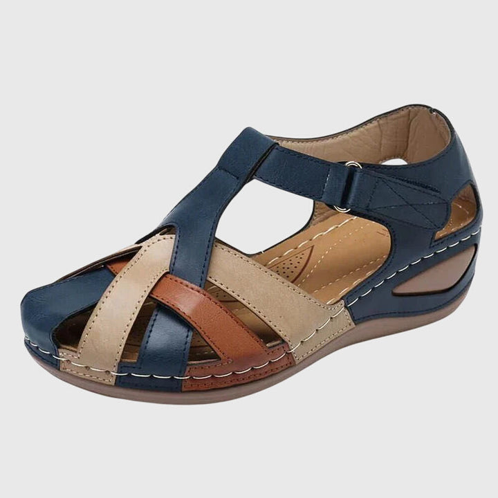 Clara Goslar | Bequeme Orthopädische Sandalen in Grün
