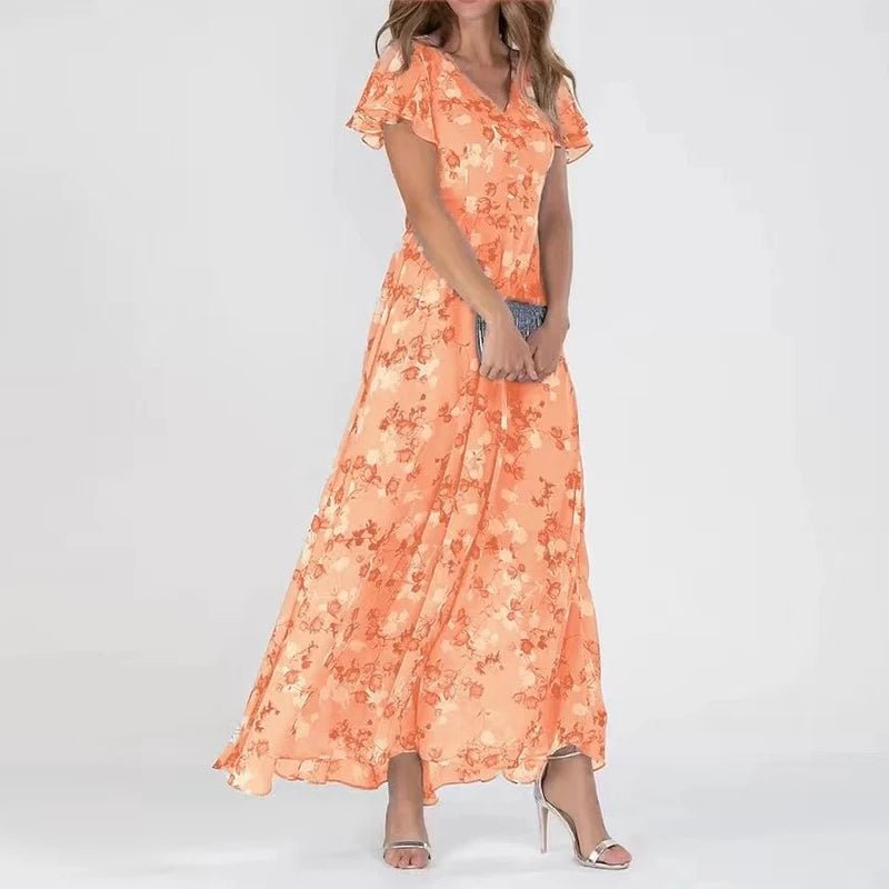 Isolde Trier | Elegantes und Fließendes Kleid mit Figurbetonendem Effekt