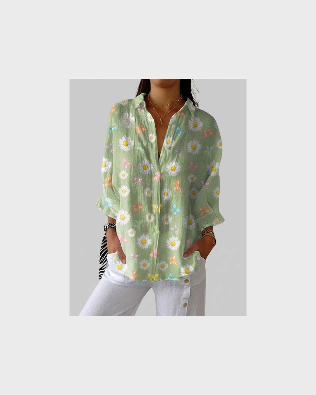 Frieda Eisenach | Leichte und Farbenfrohe Druckbluse