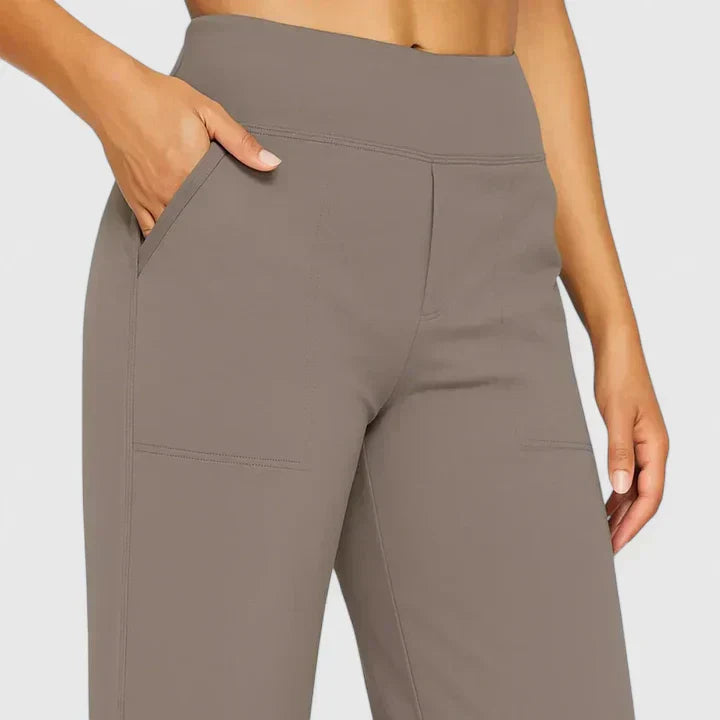 Clara Landshut | Bequeme Hosen in Taupe