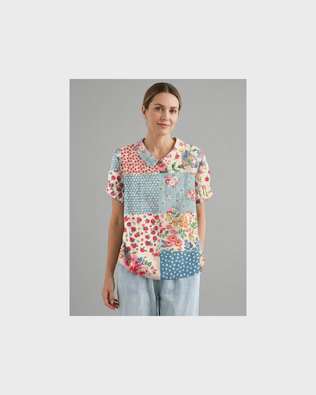 Greta Eisenach | Blumenoberteil Elegant und Bequem