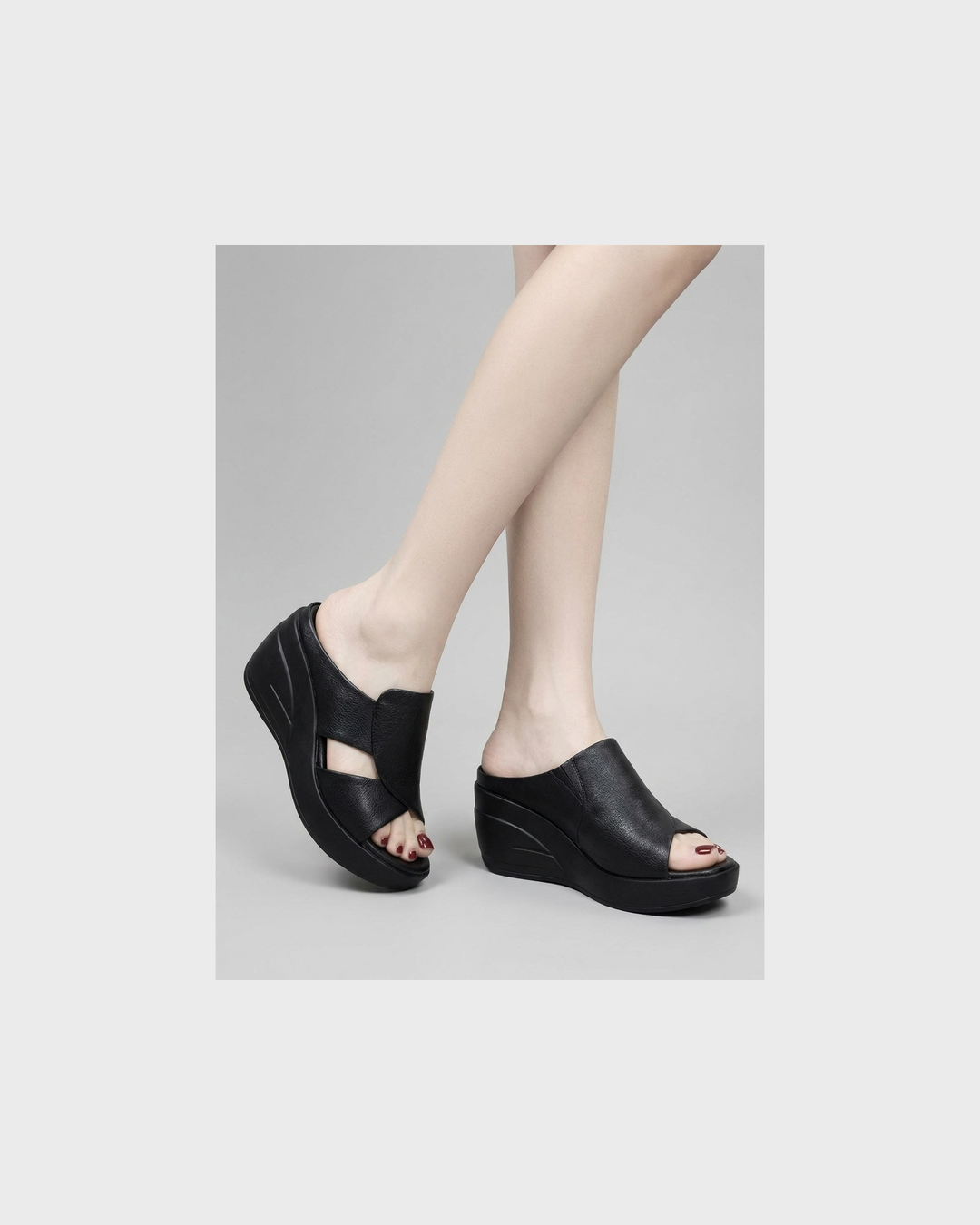 Greta Erfurt | Orthopädische Wedge-Sandalen