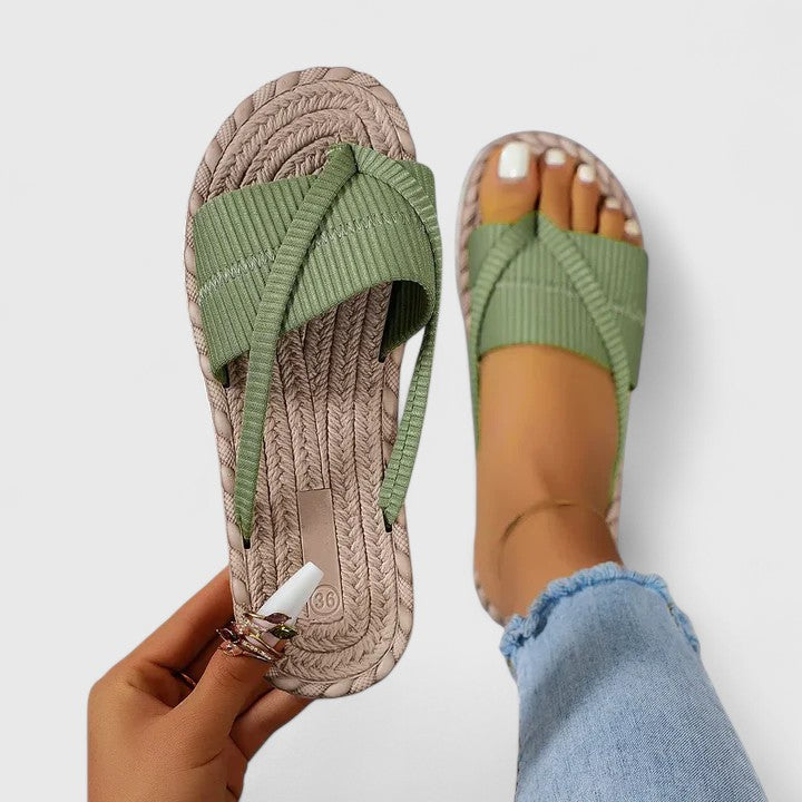 Rosalie Wismar | Bequeme Orthopädische Sandalen in Minzgrün