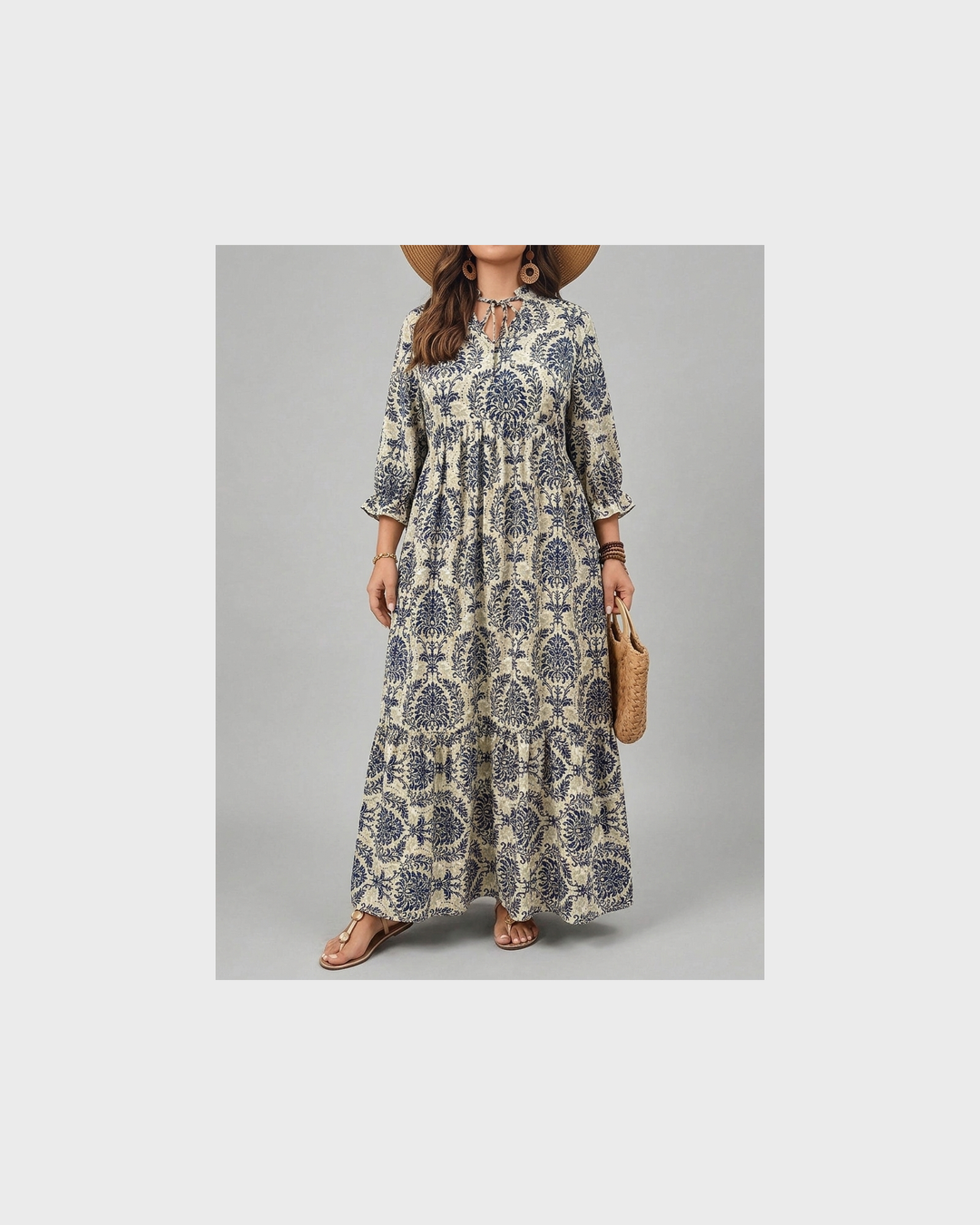 Ida Lübeck | Molly  Boho-Mosaik-Kleid