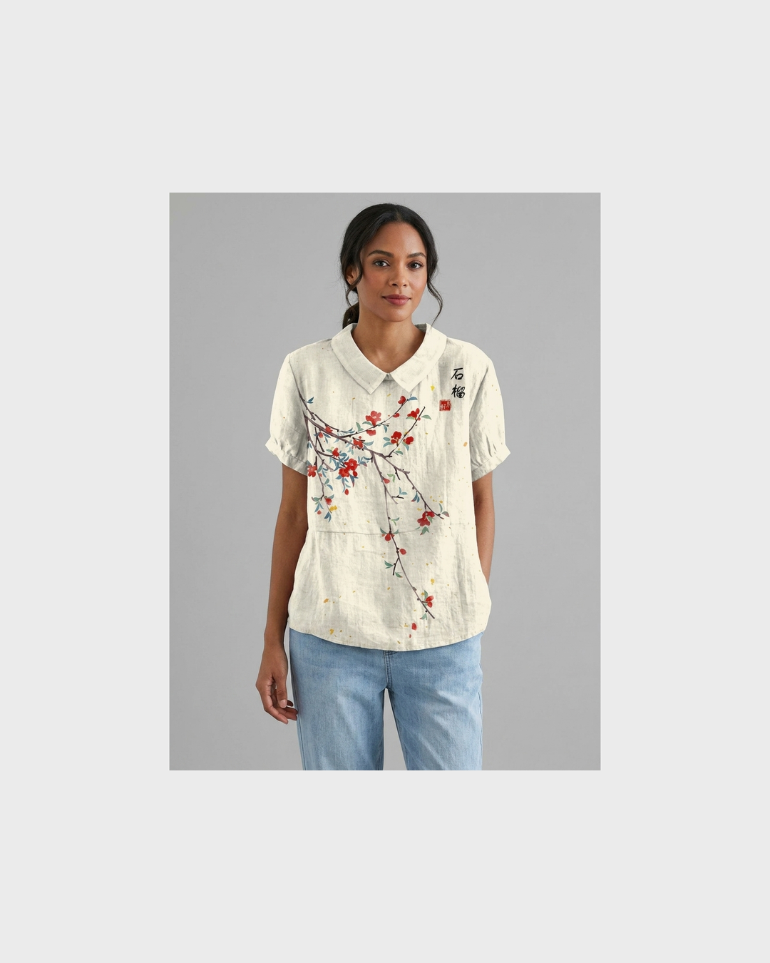 Ida Meissen | Blumenoberteil Eleganter Komfort