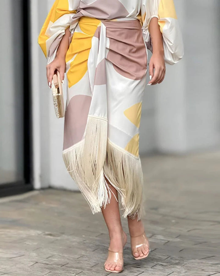 Adelheid Freiburg | Elegantes und Schickes Ensemble in Weiß