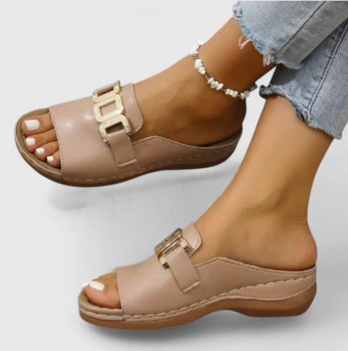 Anna Worms | Orthopädische Sandalen in Schwarz