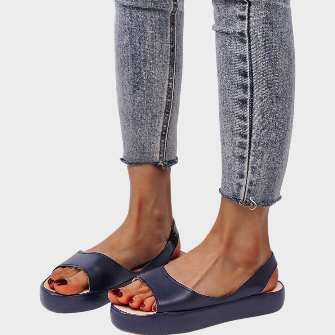 Emma Schwerin | Elegante Orthopädische Sandalen in Gelb