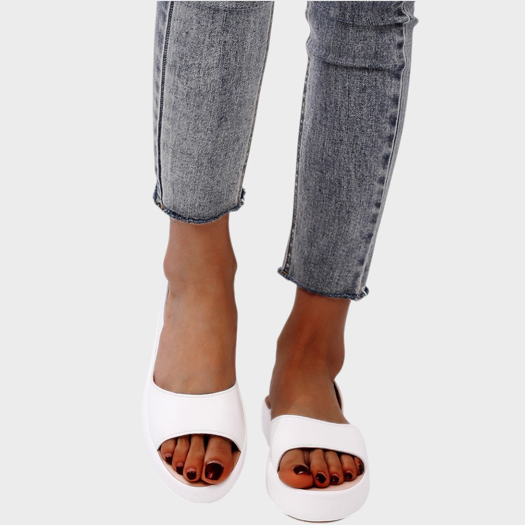 Emma Schwerin | Elegante Orthopädische Sandalen in Gelb