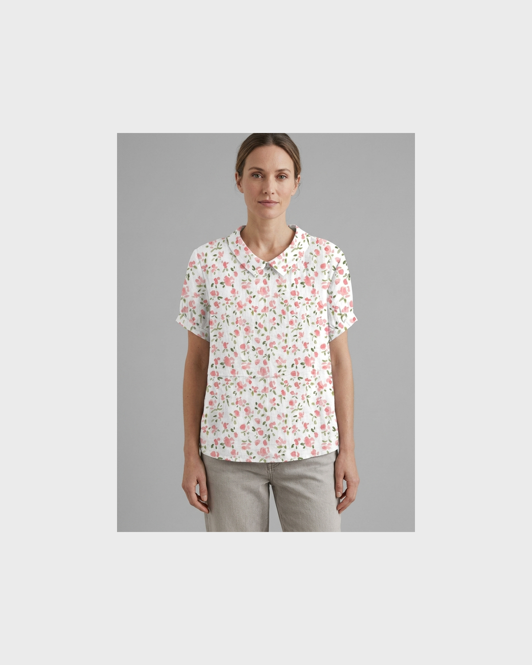 Irmgard Görlitz | Blumiges Elegantes Oberteil