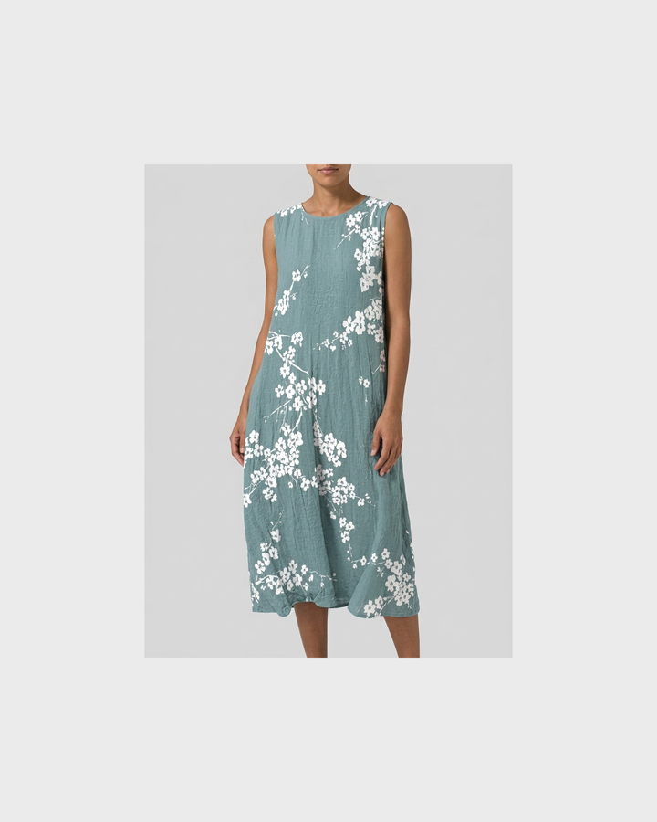 Irmgard Konstanz | Bequeme Ärmellose Sommerkleid