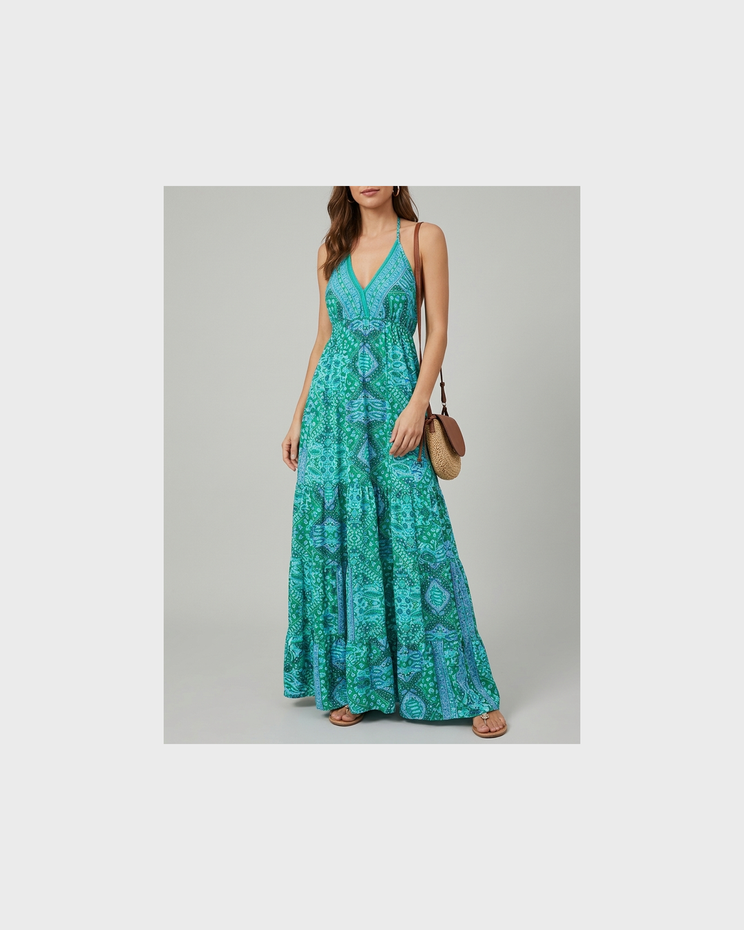 Irmgard Passau | Gweneth  Ärmelloses Boho-Kleid