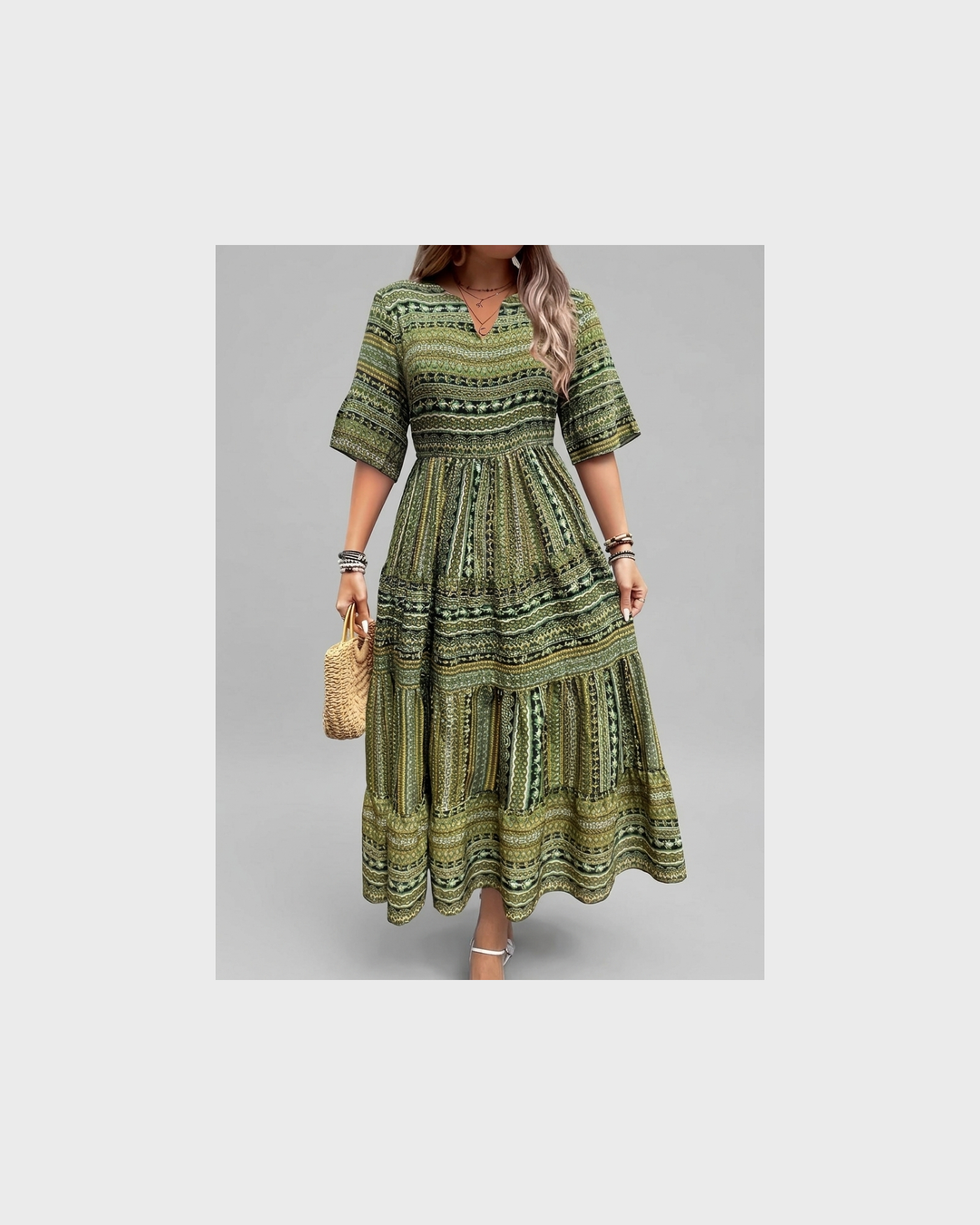 Irmgard Worms | Joraine  Fließendes Ethno-Kleid