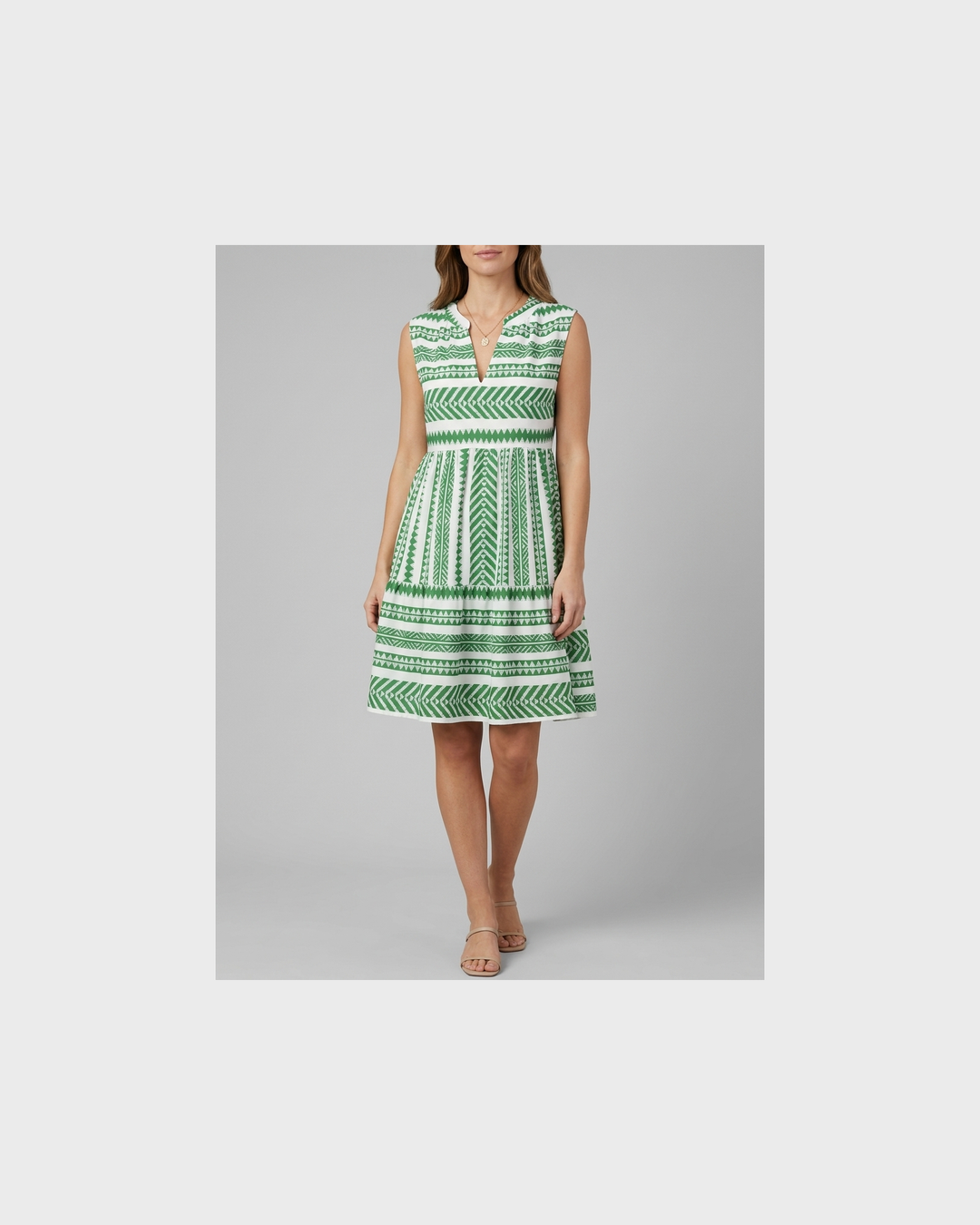 Isolde Aachen | Katrina  Geometrisches Sommerkleid