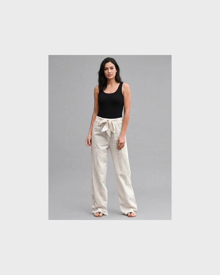 Karolina Goslar | Damen Freizeitpants mit Kordelzug und Elastischem Bund