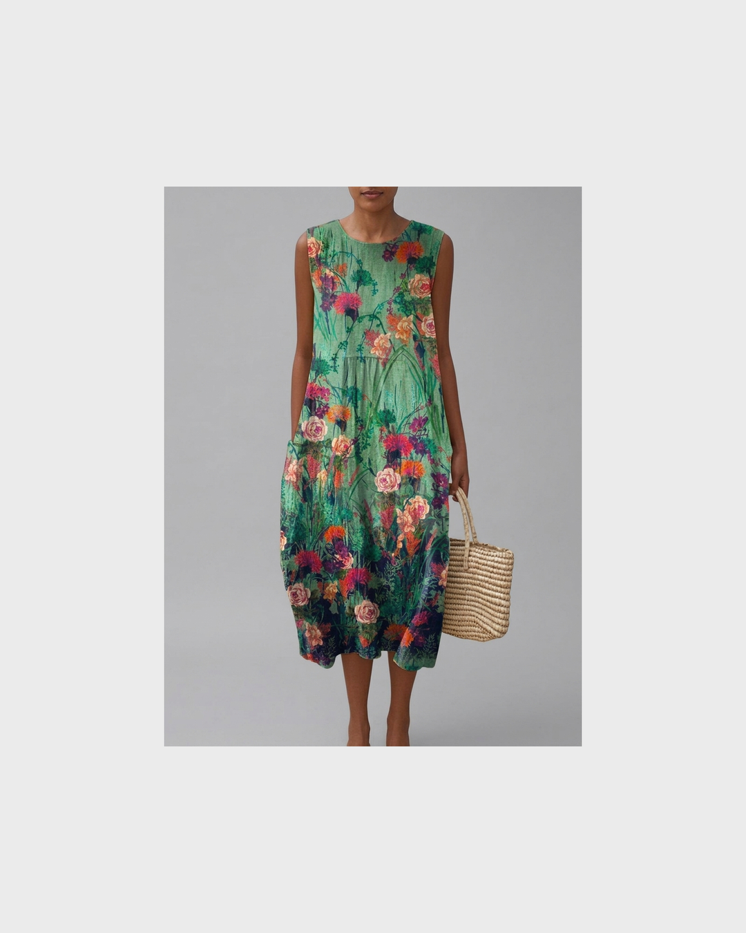 Karolina Potsdam | Bequeme Ärmellose Sommerkleid