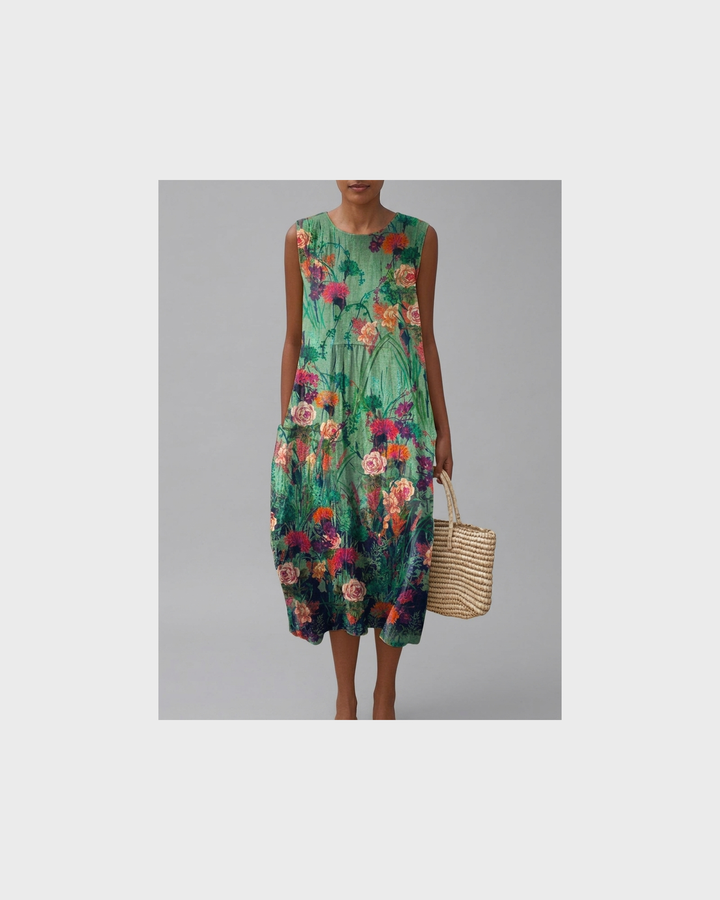Karolina Potsdam | Bequeme Ärmellose Sommerkleid