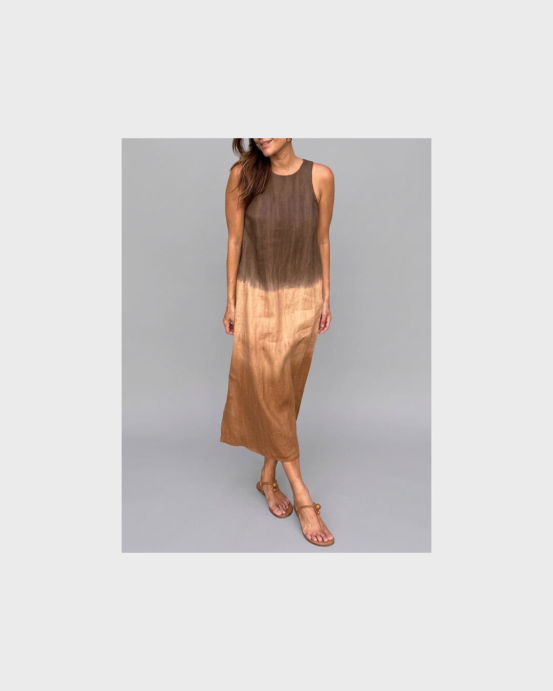 Karolina Rüdesheim | Heather  Lässiges Gradient Kleid