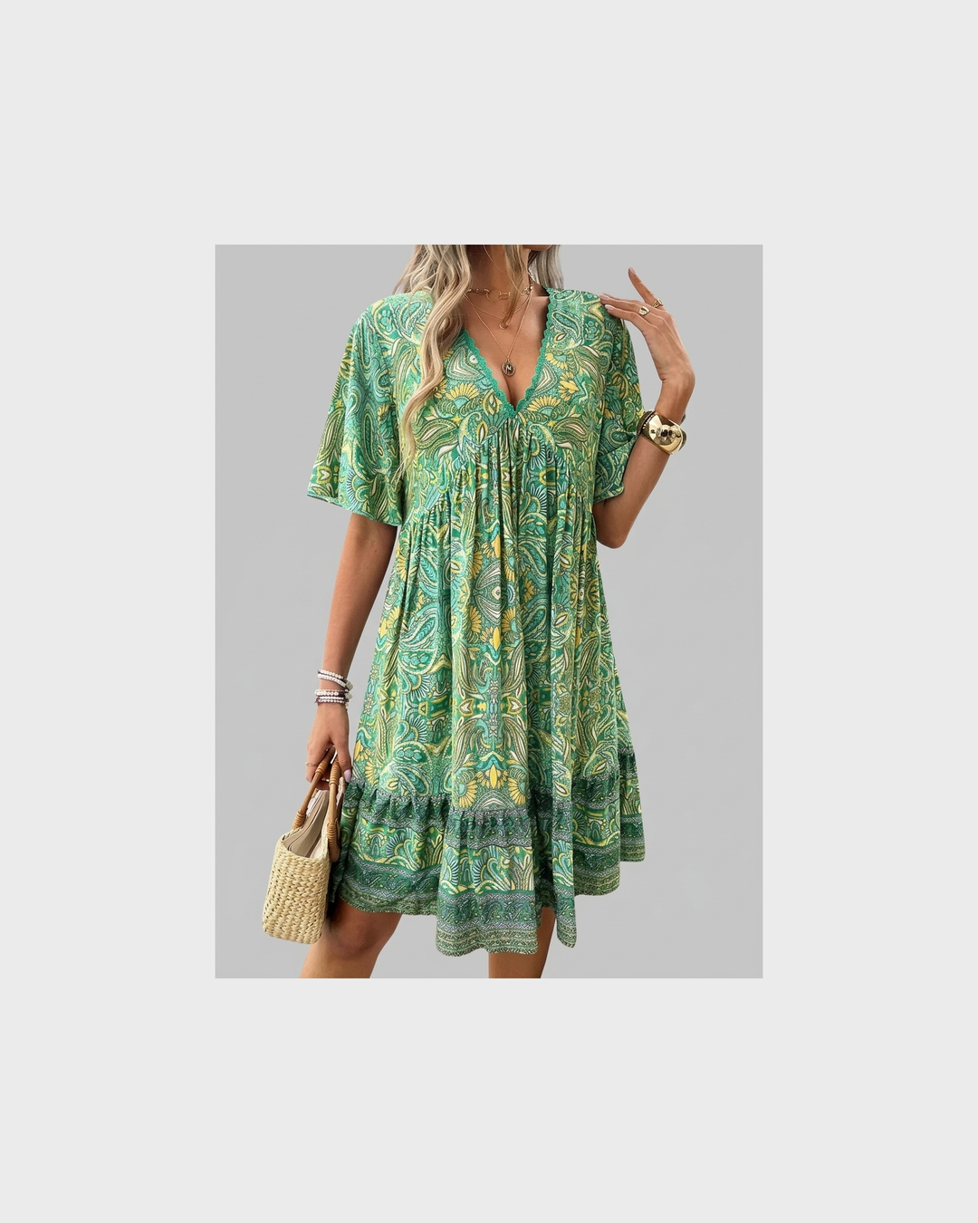 Karolina Trier | Quinley  Swing Kleid Boho