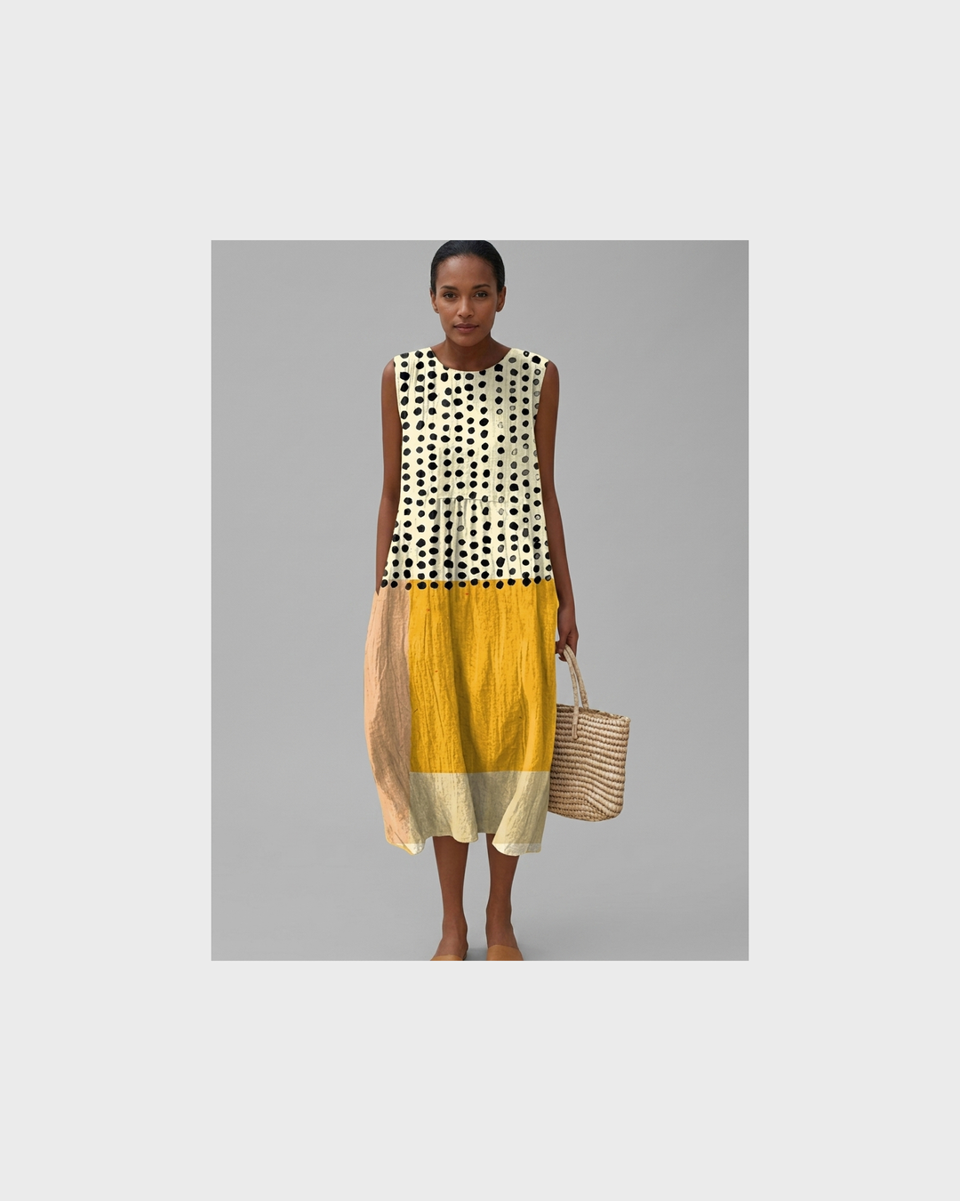 Karolina Wernigerode | Bequeme Ärmellose Sommerkleid