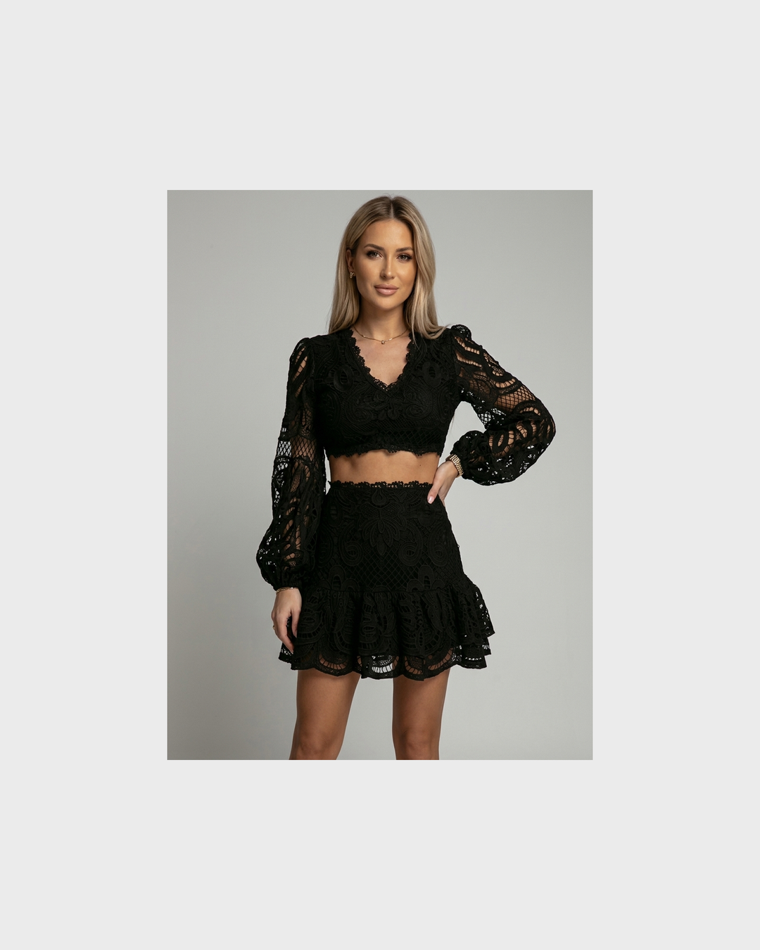Katharina Celle | Elegantes Spitzenensemble