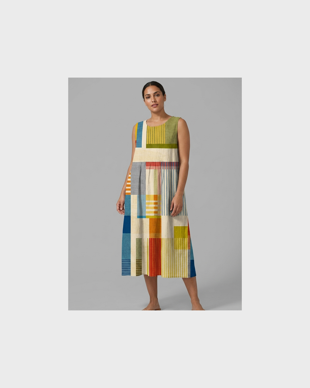 Katharina Potsdam | Bequeme Ärmellose Sommerkleid