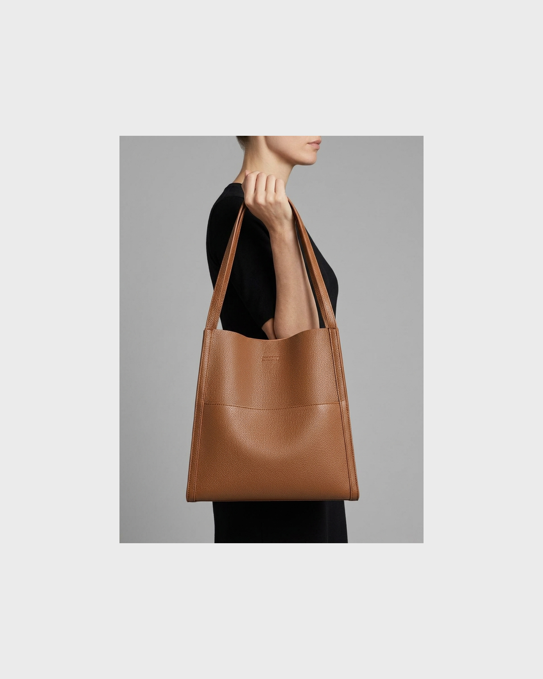 Leonie Ansbach | Elegante Schultertasche Aus Leder