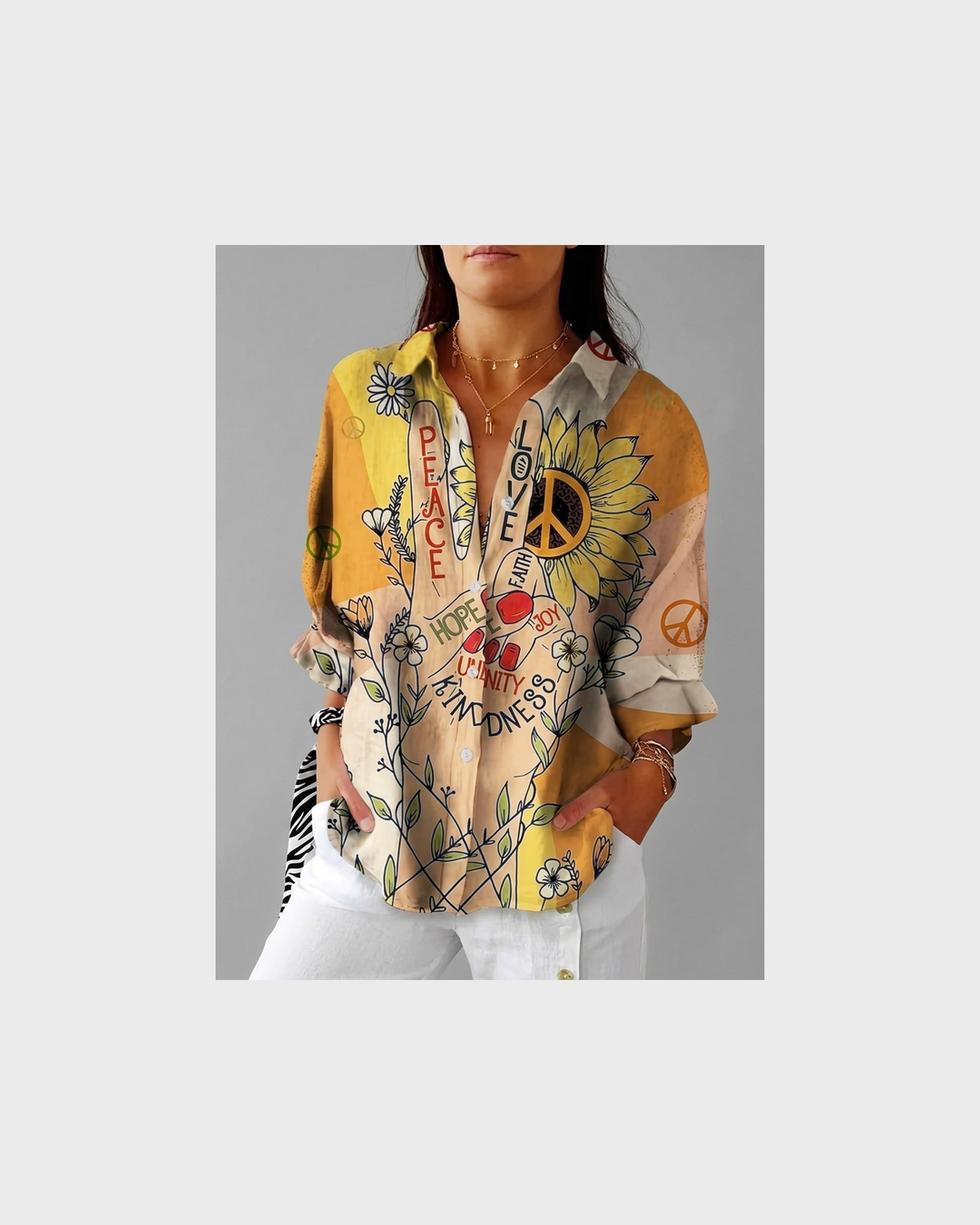 Luise Ansbach | Leichte und Farbenfrohe Druckbluse