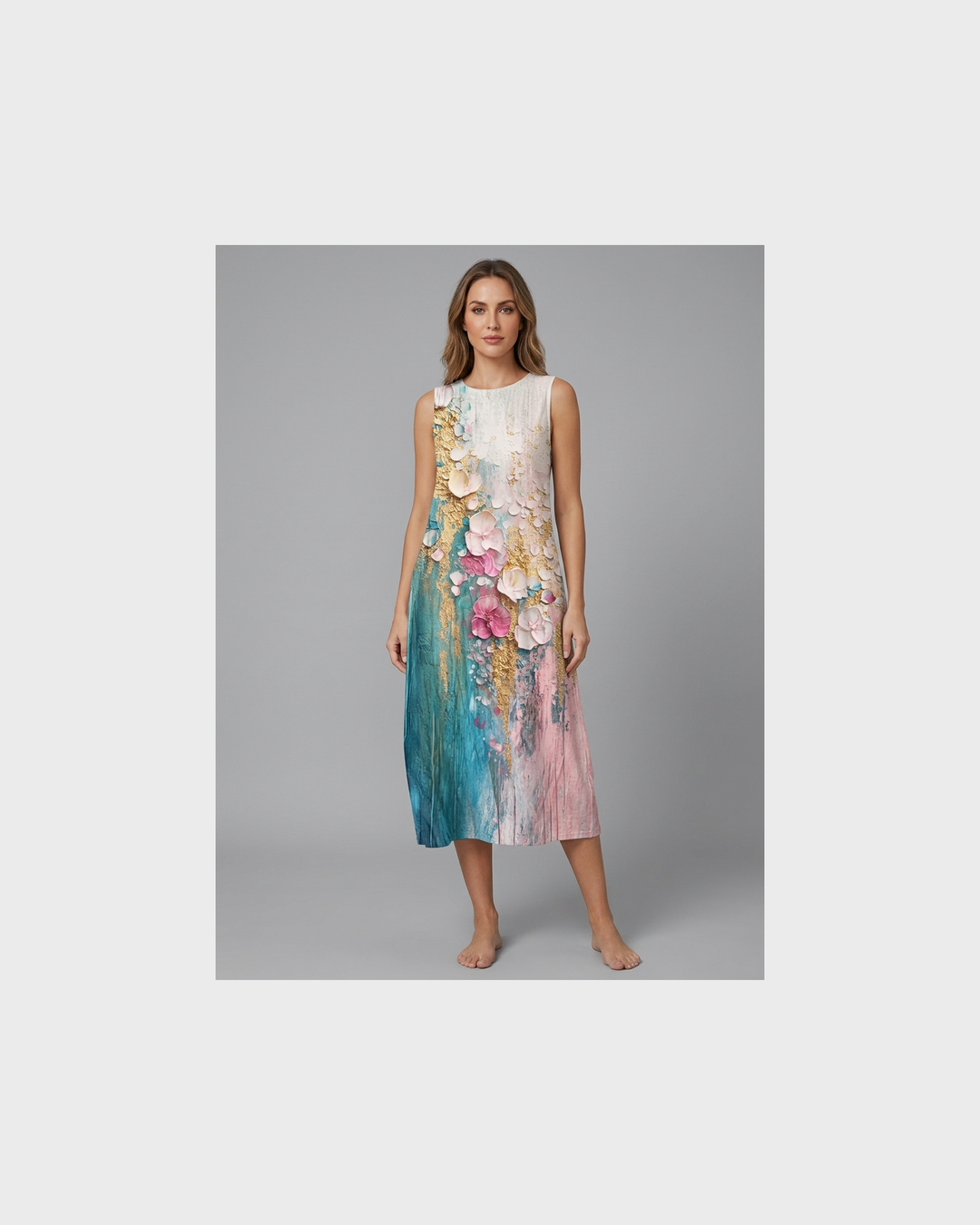Luise Marburg | Bequeme Ärmellose Sommerkleid
