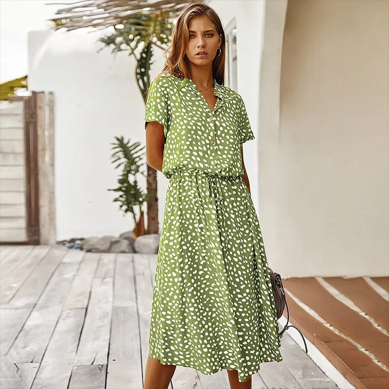 Brunhild Potsdam | Bedrucktes Sommerkleid